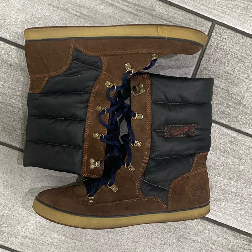 Timberland vintage puff suede boots women’s size 9 - Picture 4 of 10